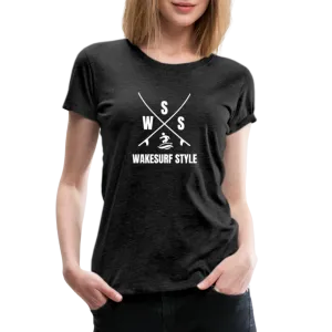 Wakesurf Style Women’s Premium T-Shirt
