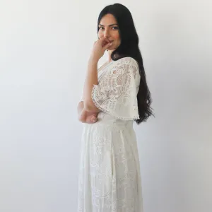 Wedding dress with pockets #1267