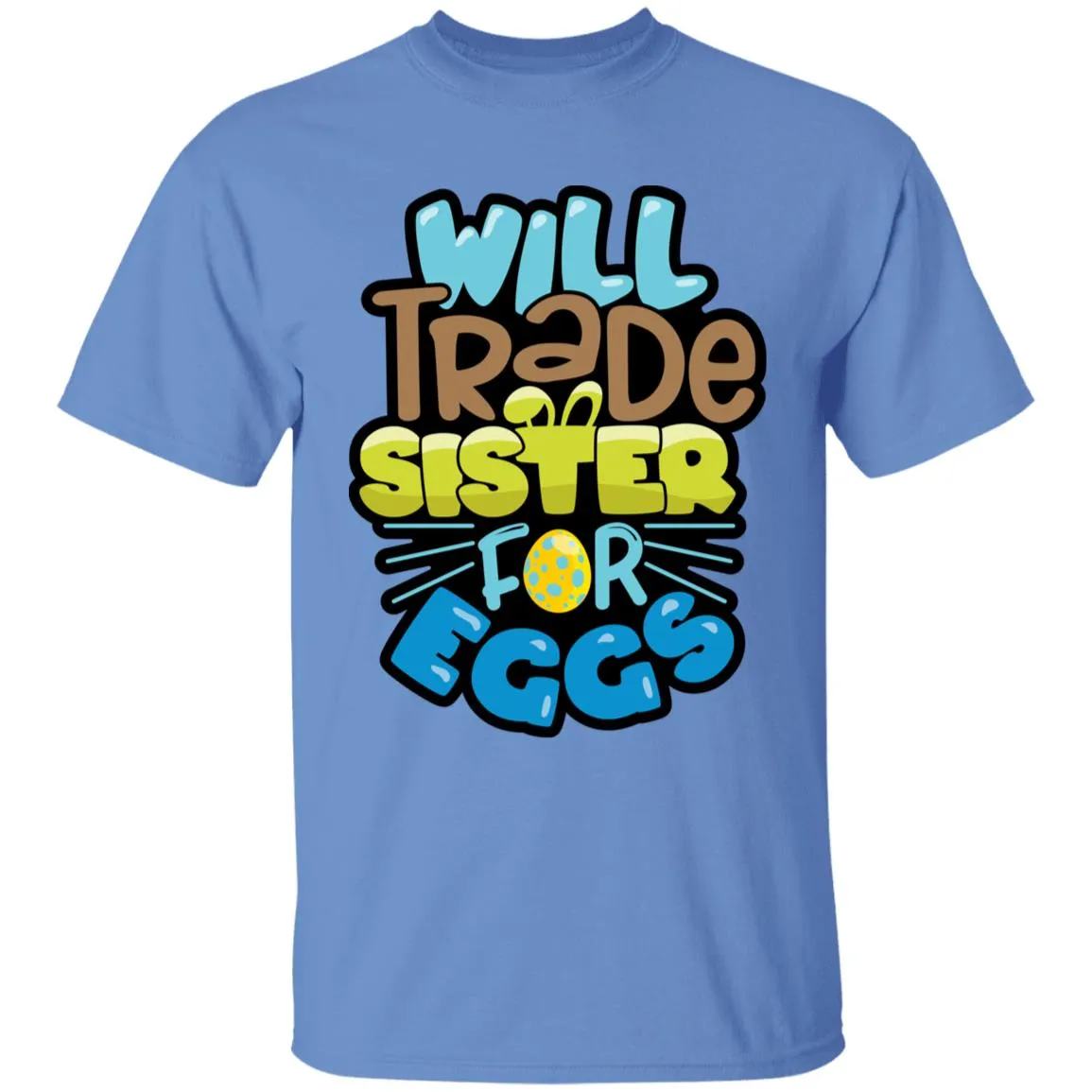 Will Trade Sister for Eggs Youth 5.3 oz 100% Cotton T-Shirt