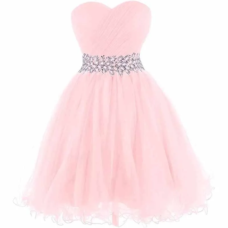 Women Short Prom Dresses Tutu Homecoming Dress A Line Tulle Party Cocktail Gown