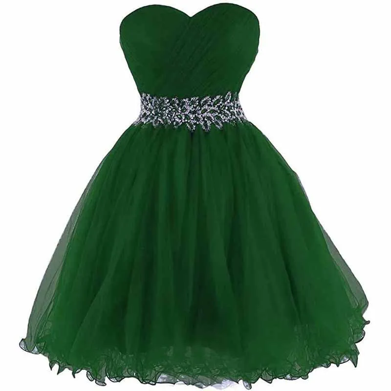 Women Short Prom Dresses Tutu Homecoming Dress A Line Tulle Party Cocktail Gown