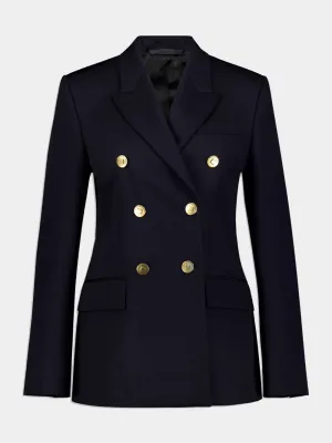 Wool And Mohair Blazer
