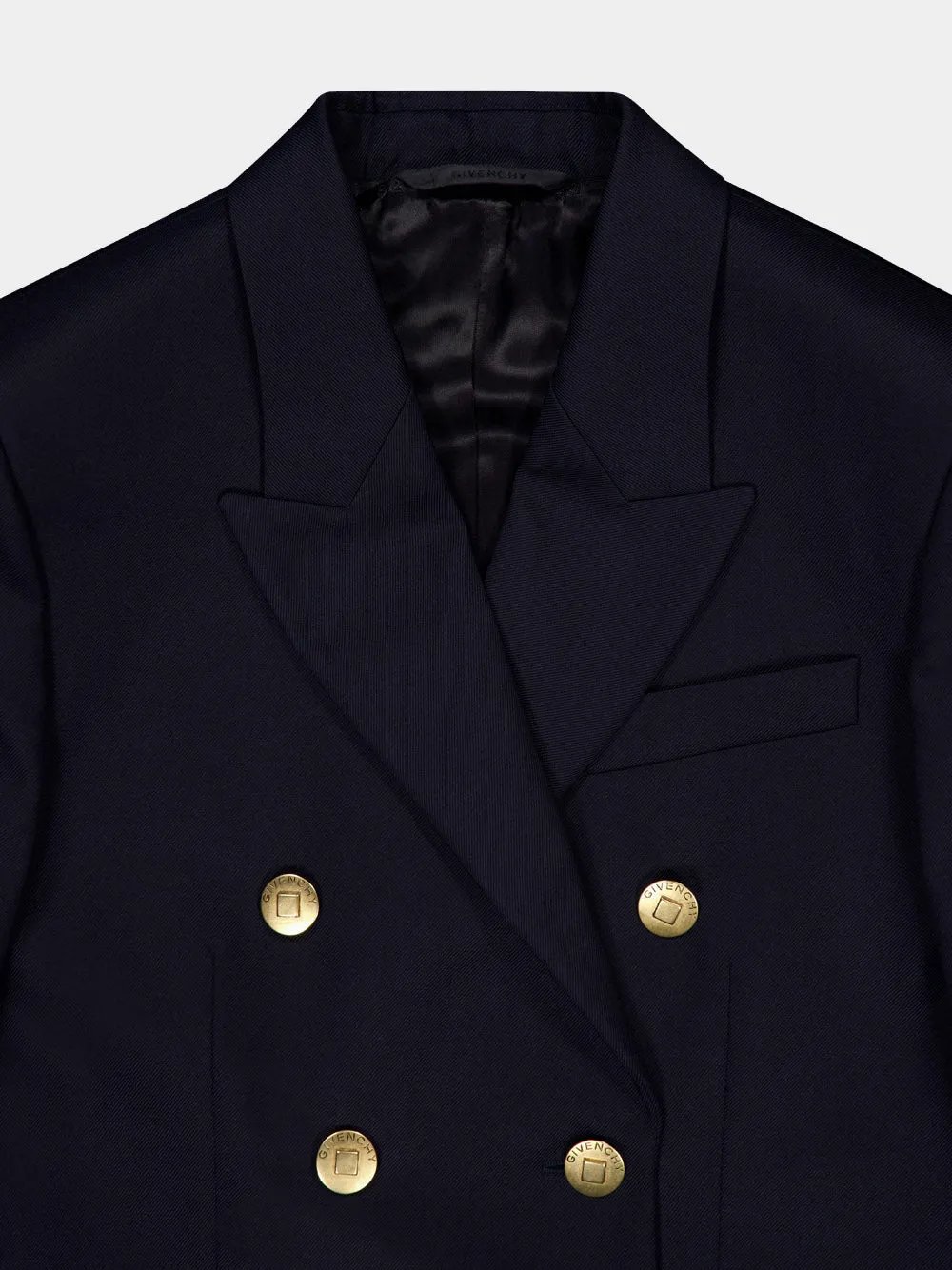 Wool And Mohair Blazer