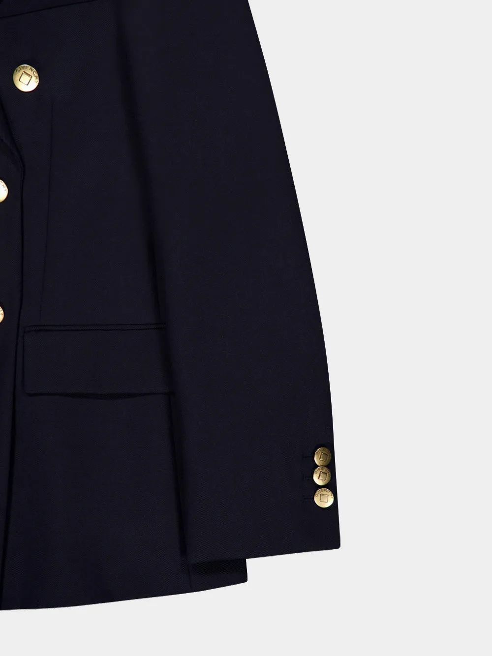 Wool And Mohair Blazer