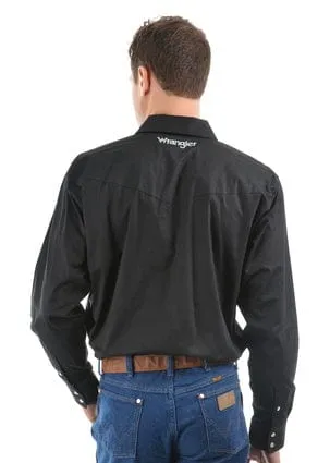 Wrangler Mens Logo Rodeo Shirt
