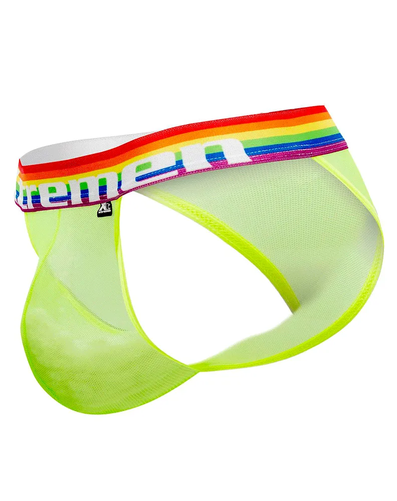 Xtremen 91104 Pride Mesh Bikini Neon Green
