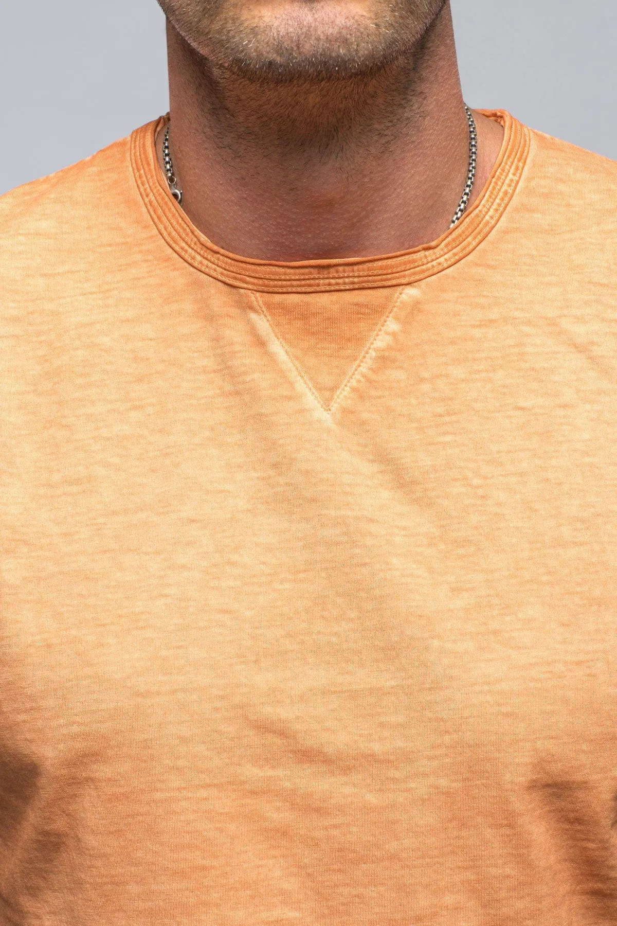 York Crew Neck in Orange