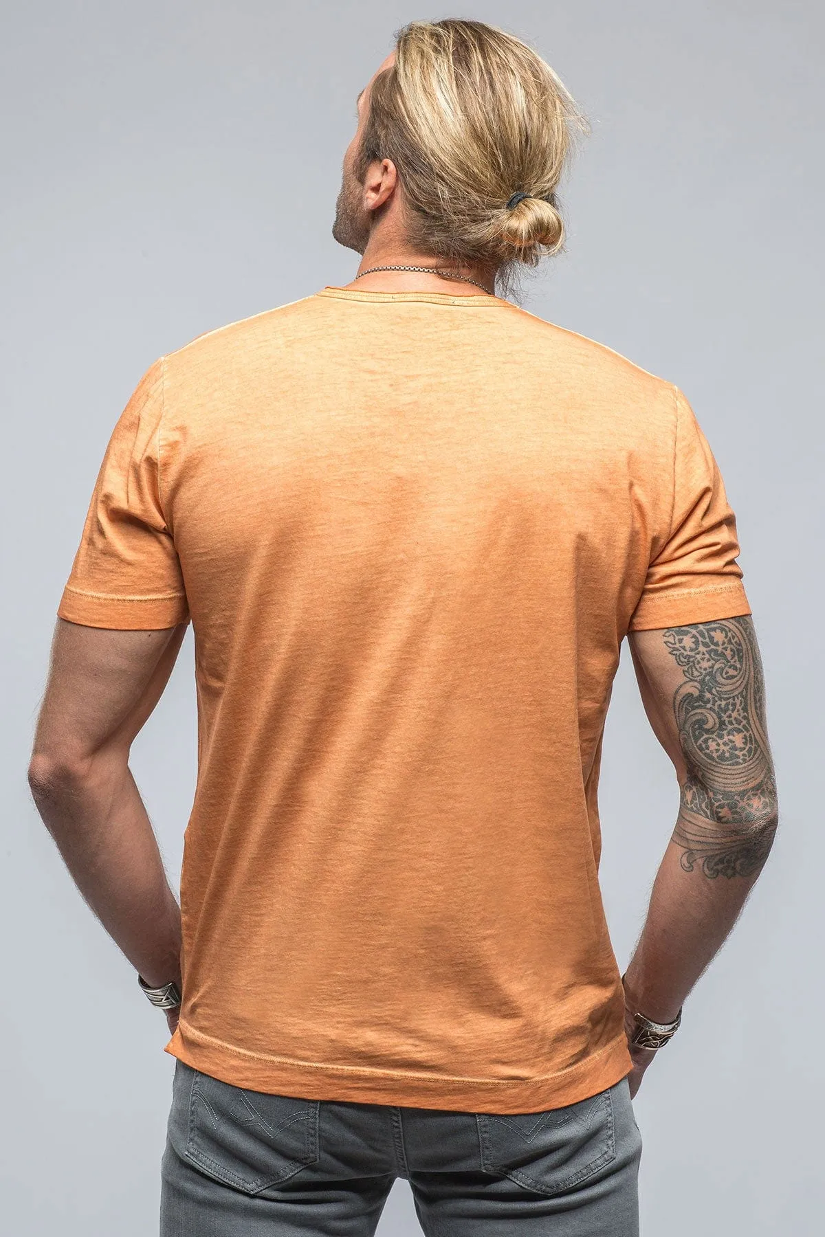 York Crew Neck in Orange