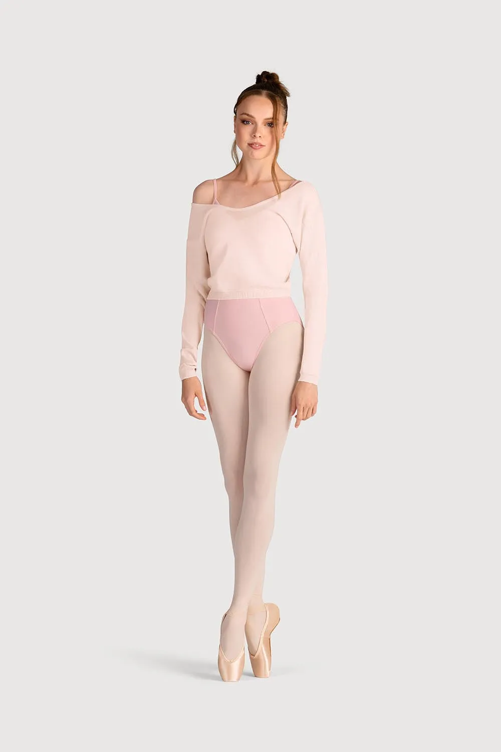 Z0143 - Bloch Overt Cropped Long Sleeve Womens Sweater