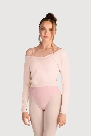 Z0143 - Bloch Overt Cropped Long Sleeve Womens Sweater